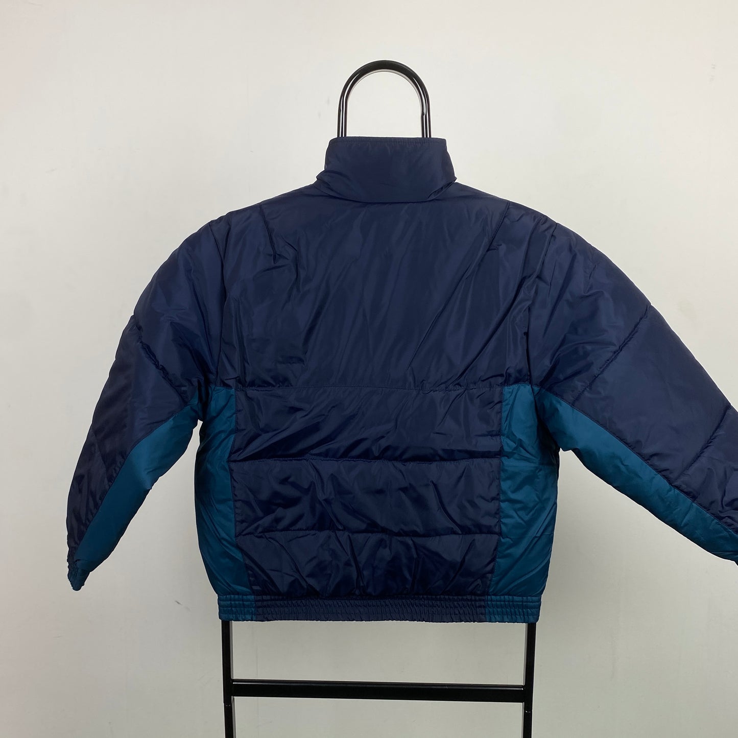 90s Nike Reversible Puffer Jacket Blue XS