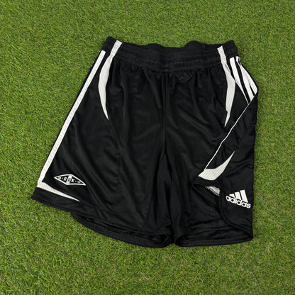 00s Adidas Rosenborg SK Football Shorts Black Large