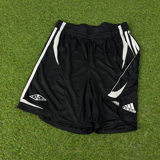 00s Adidas Rosenborg SK Football Shorts Black Large
