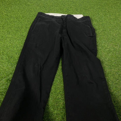 00s Nike Carhartt Master Pant Trousers Joggers Black Medium 32x32