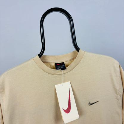 00s Nike T-Shirt Brown Small