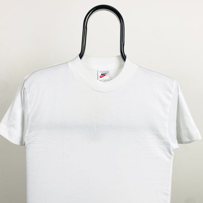 90s Nike Blank T-Shirt White XS