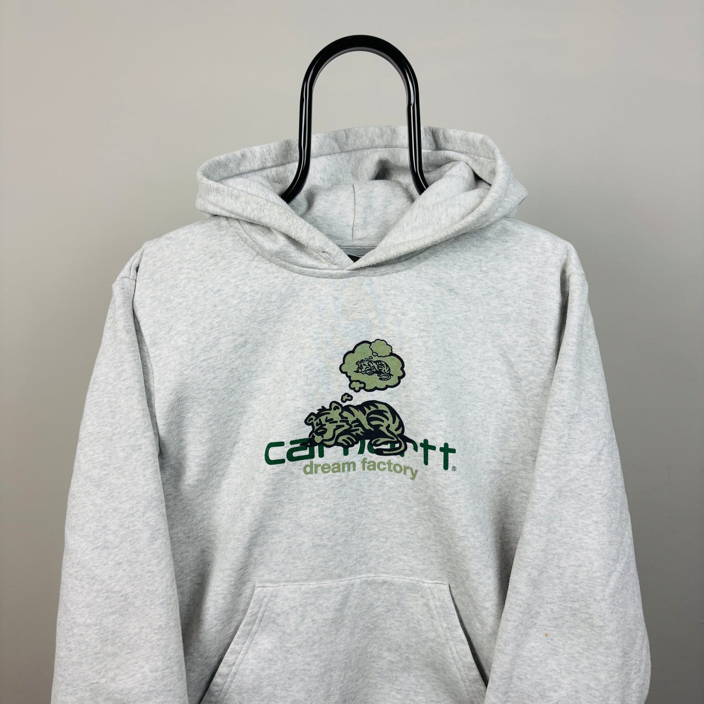 00s Carhartt Dream Factory Hoodie Grey Medium