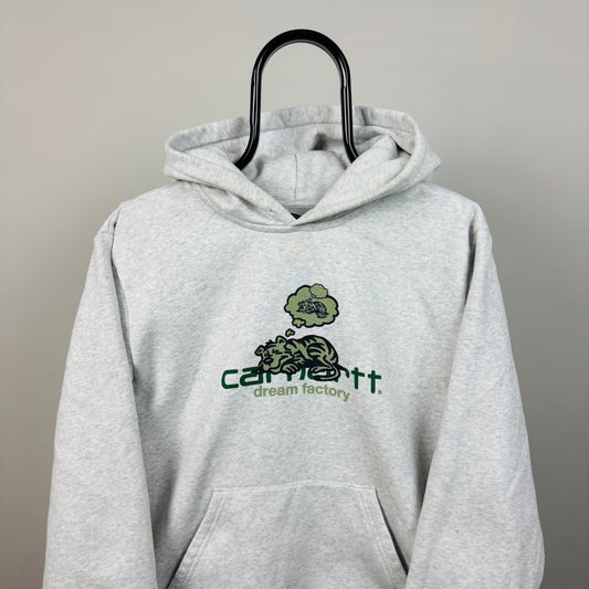 00s Carhartt Dream Factory Hoodie Grey Medium
