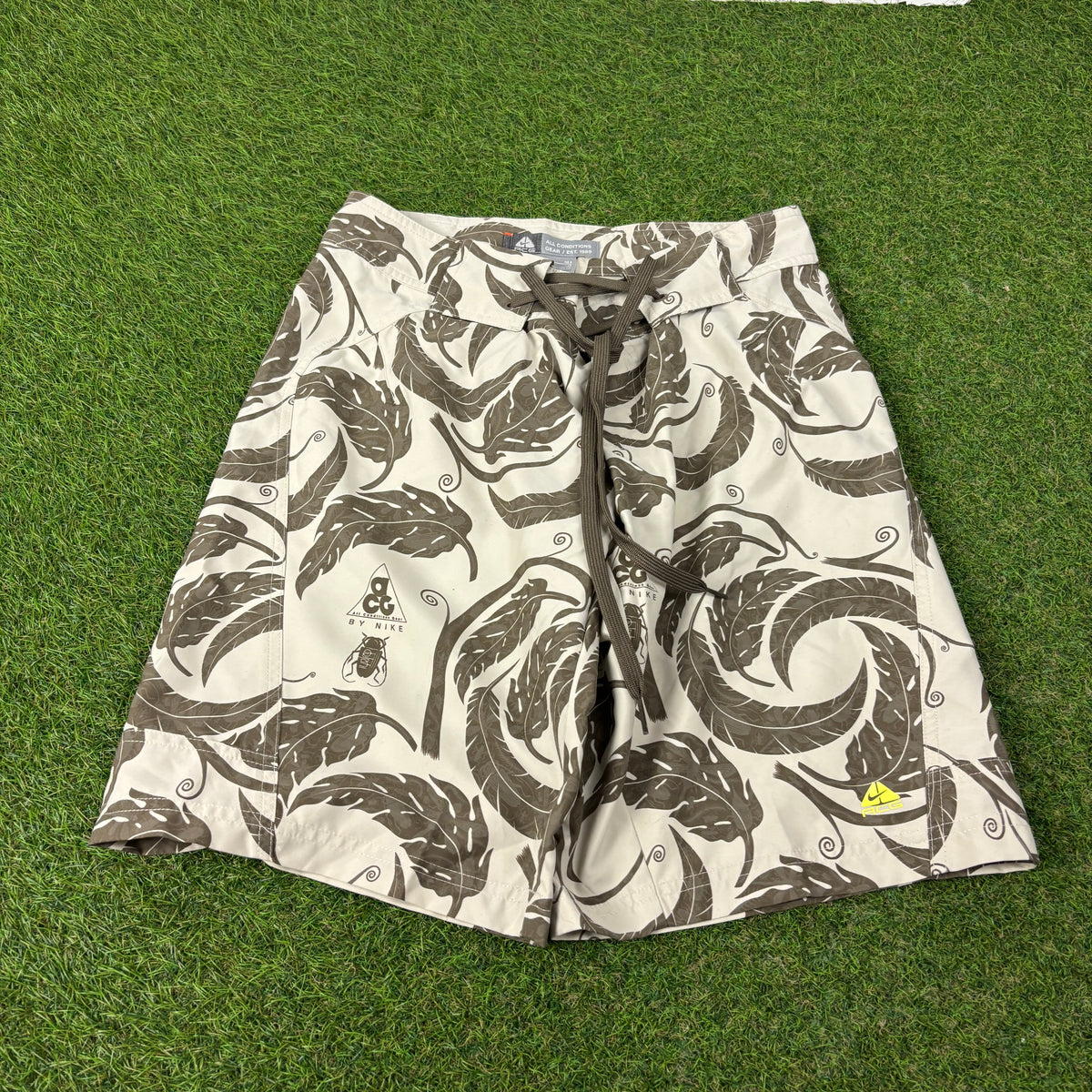 00s Nike ACG Swim Shorts Brown Small