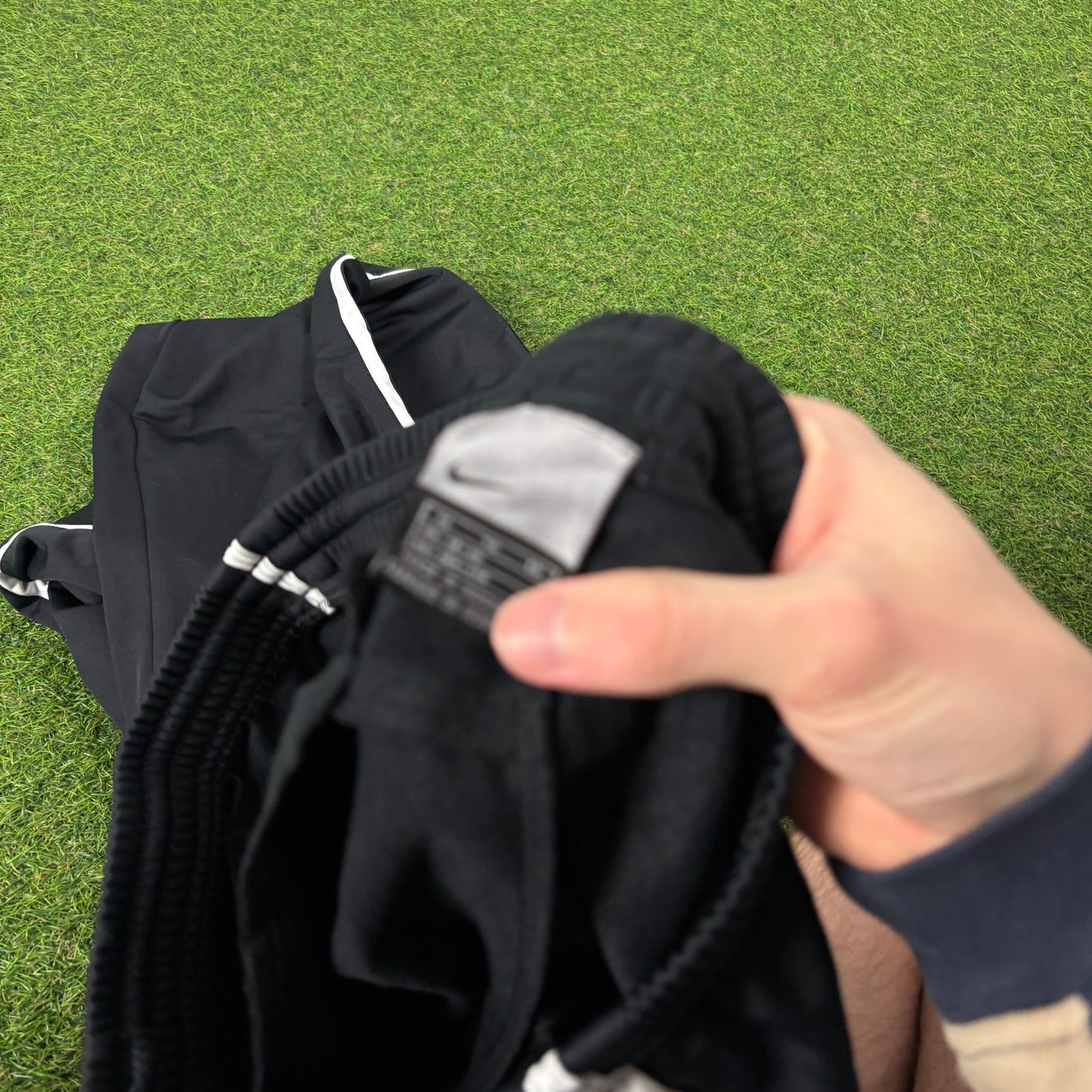 00s Nike Piping Joggers Black Small