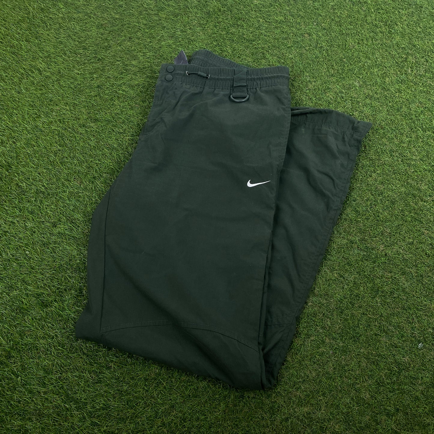 00s Nike Cargo Trousers Joggers Green Medium