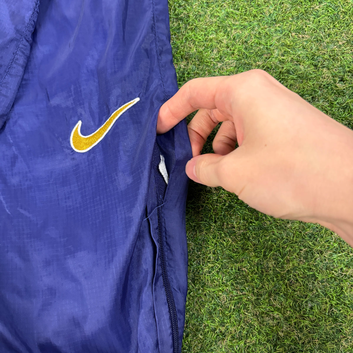 90s Nike Shell Joggers Purple Medium