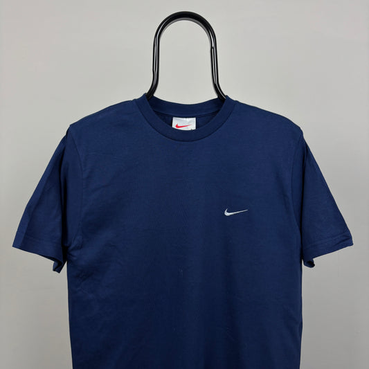 90s Nike T-Shirt Blue Small