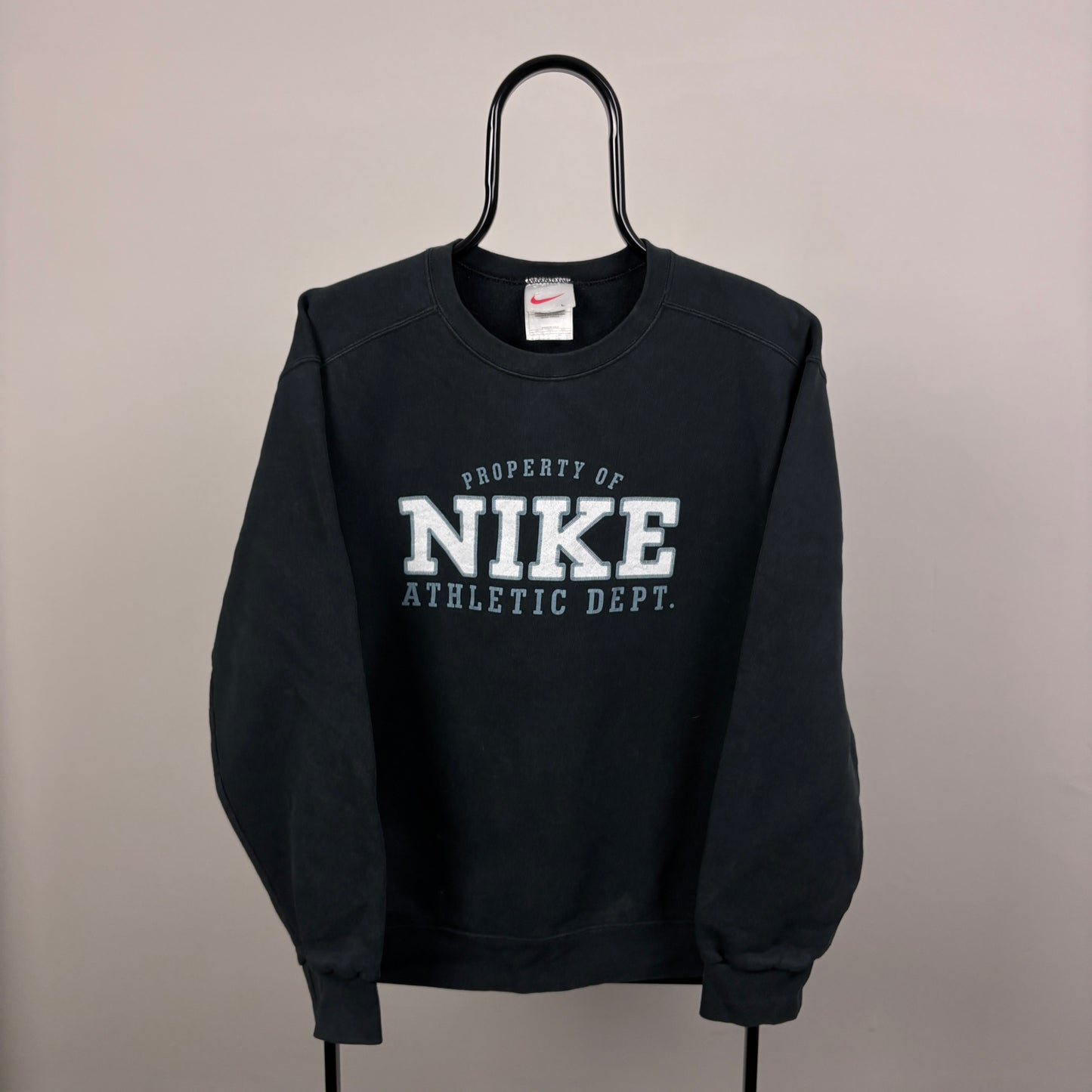 90s Nike Sweatshirt Black Large