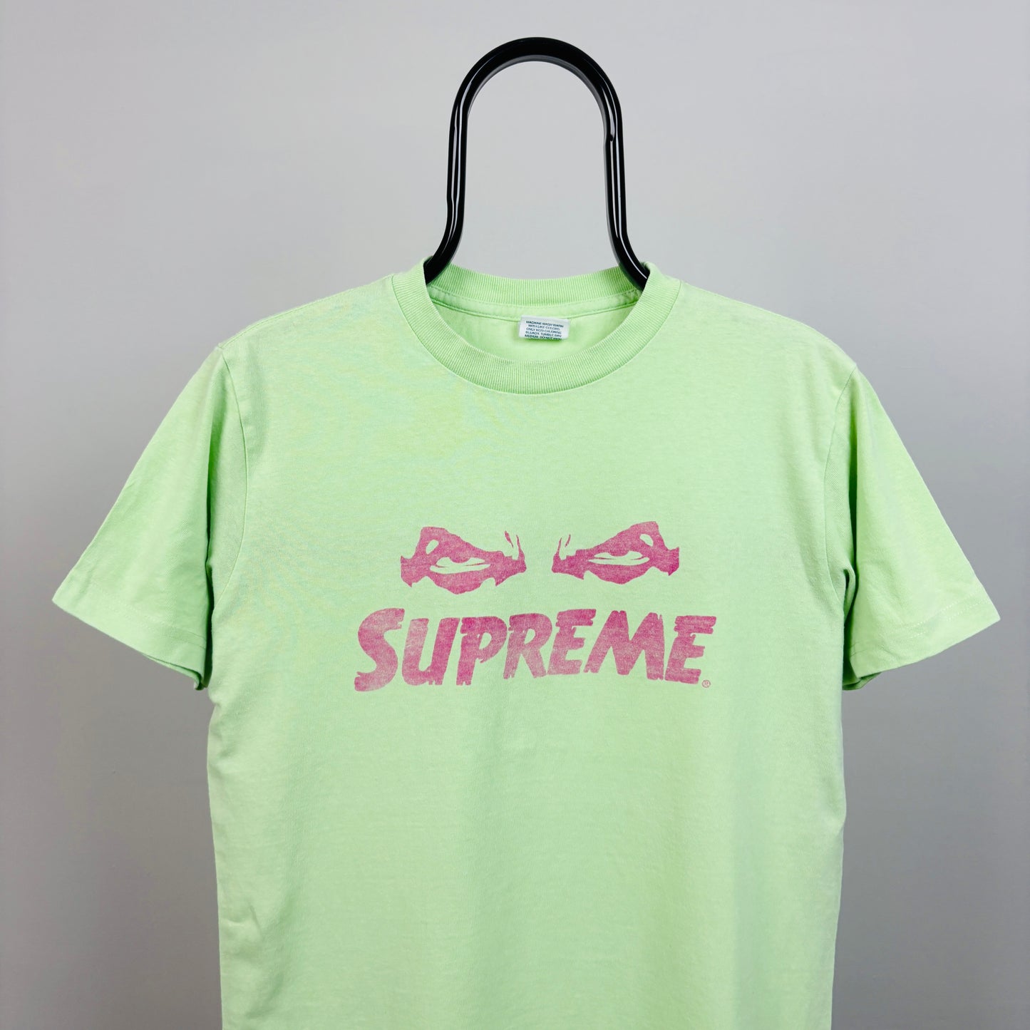 00s Supreme Eyes T-Shirt Green Medium