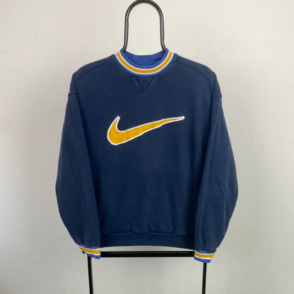 90s Nike Sweatshirt Blue Small