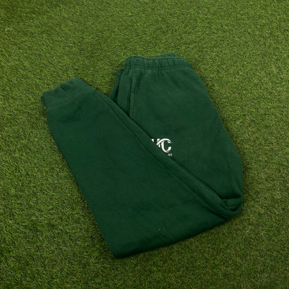 00s Nike Cotton Joggers Green Small