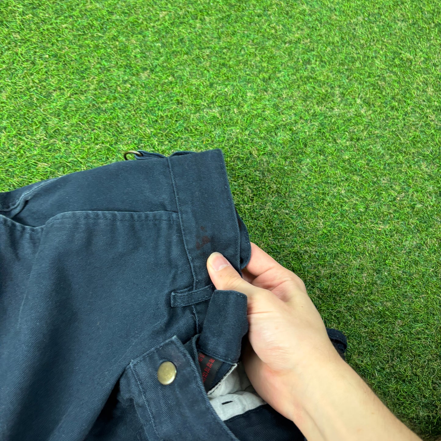 00s Dickies Workwear Shorts Blue Large