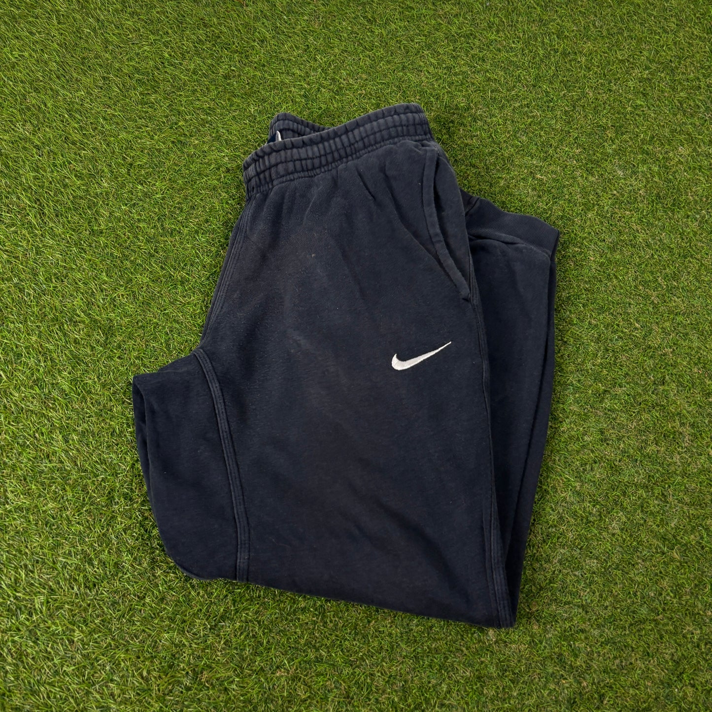 00s Nike Cotton Joggers Blue Small