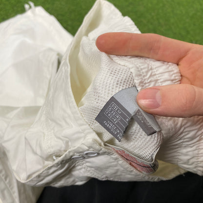 00s Nike Parachute Joggers White Medium