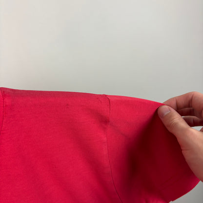 00s Nike Court Tennis T-Shirt Pink Medium
