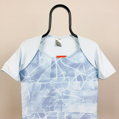 00s Nike Waves T-Shirt Blue Women’s Large