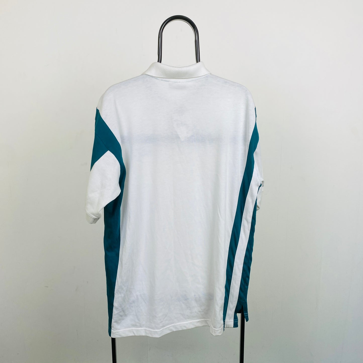 90s Adidas Golf Polo Shirt T-Shirt White XL