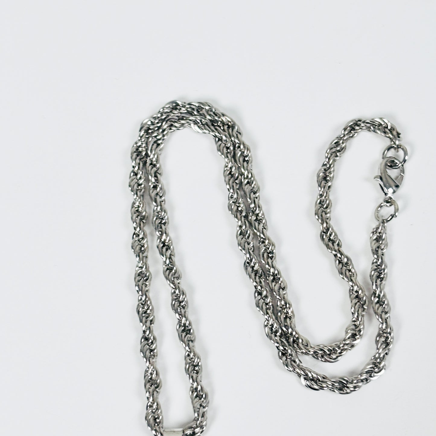 Jesus Cross Necklace Silver