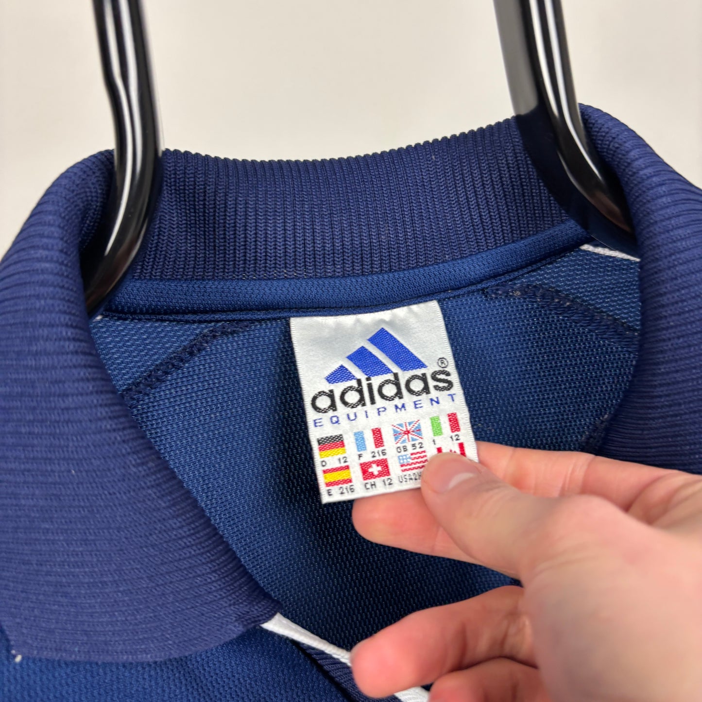 90s Adidas Tottenham Football Shirt T-Shirt Blue XL