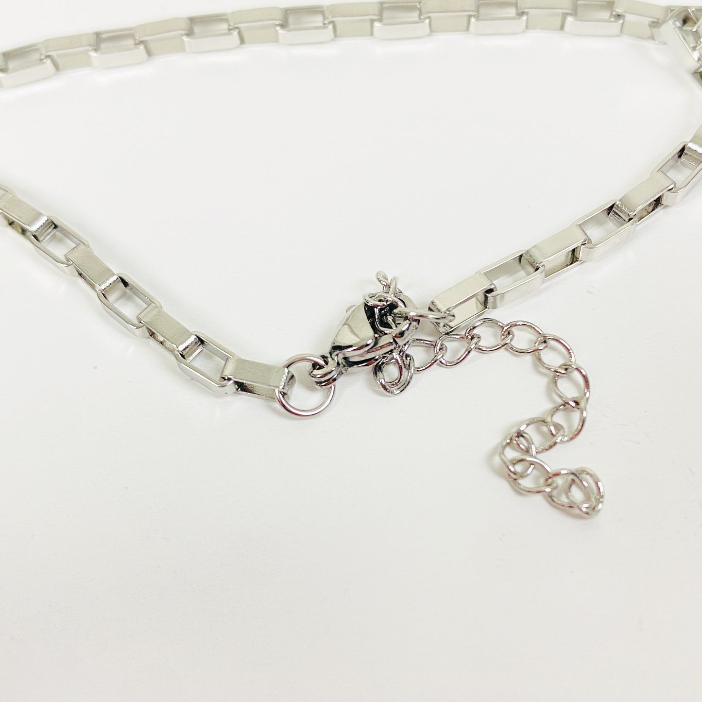 Hoop Link Chain Bracelet .925 Silver
