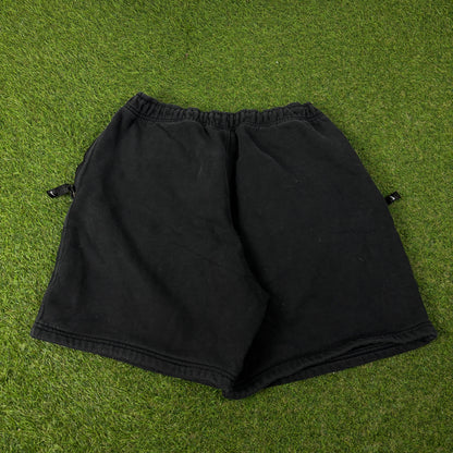 00s Nike Cotton Zip Pocket Shorts Black Medium