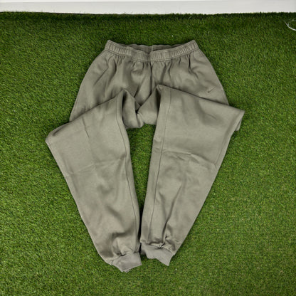 90s Nike Cotton Tracksuit Set Jacket + Joggers Green XXL