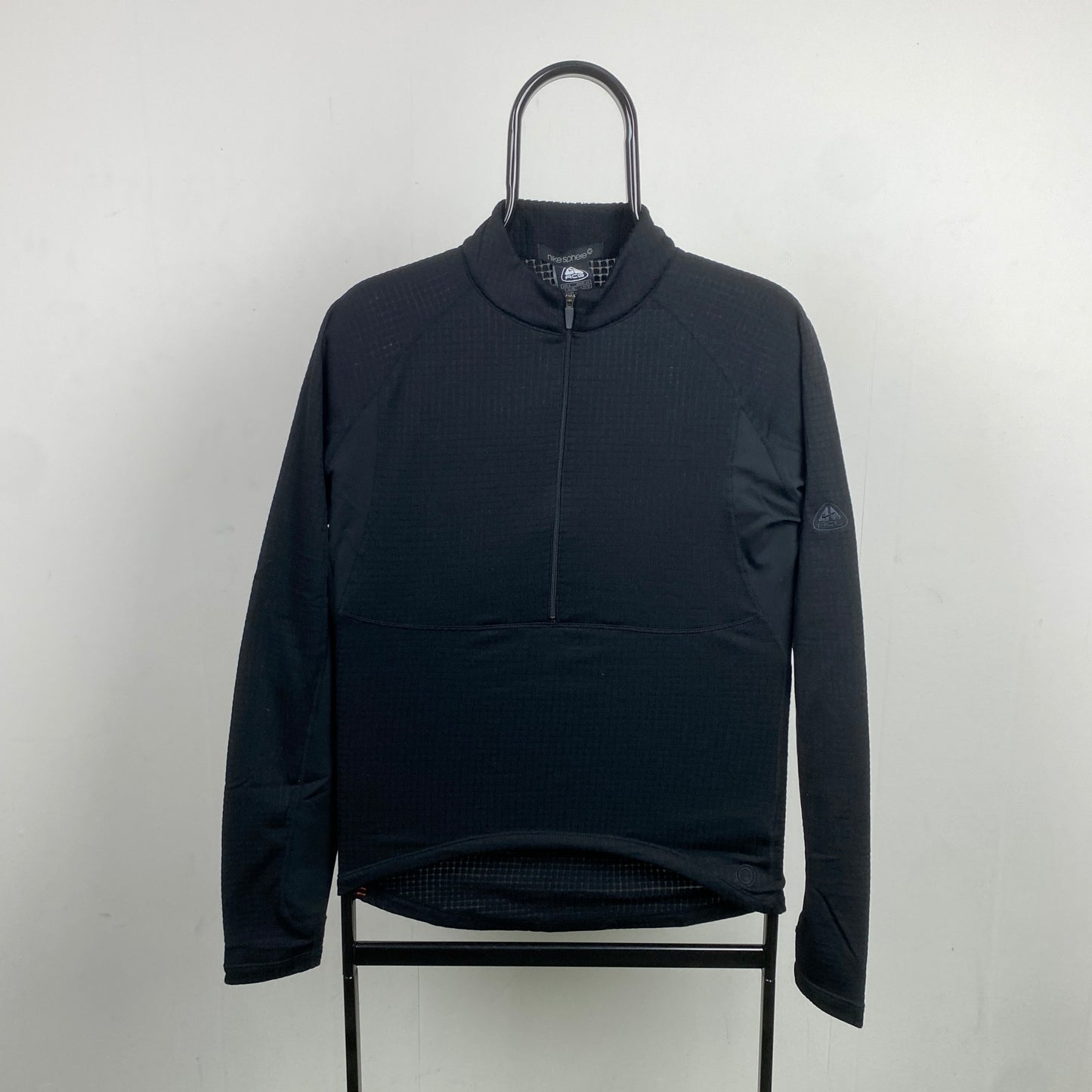 00s Nike ACG Thermal Sweatshirt Black Small