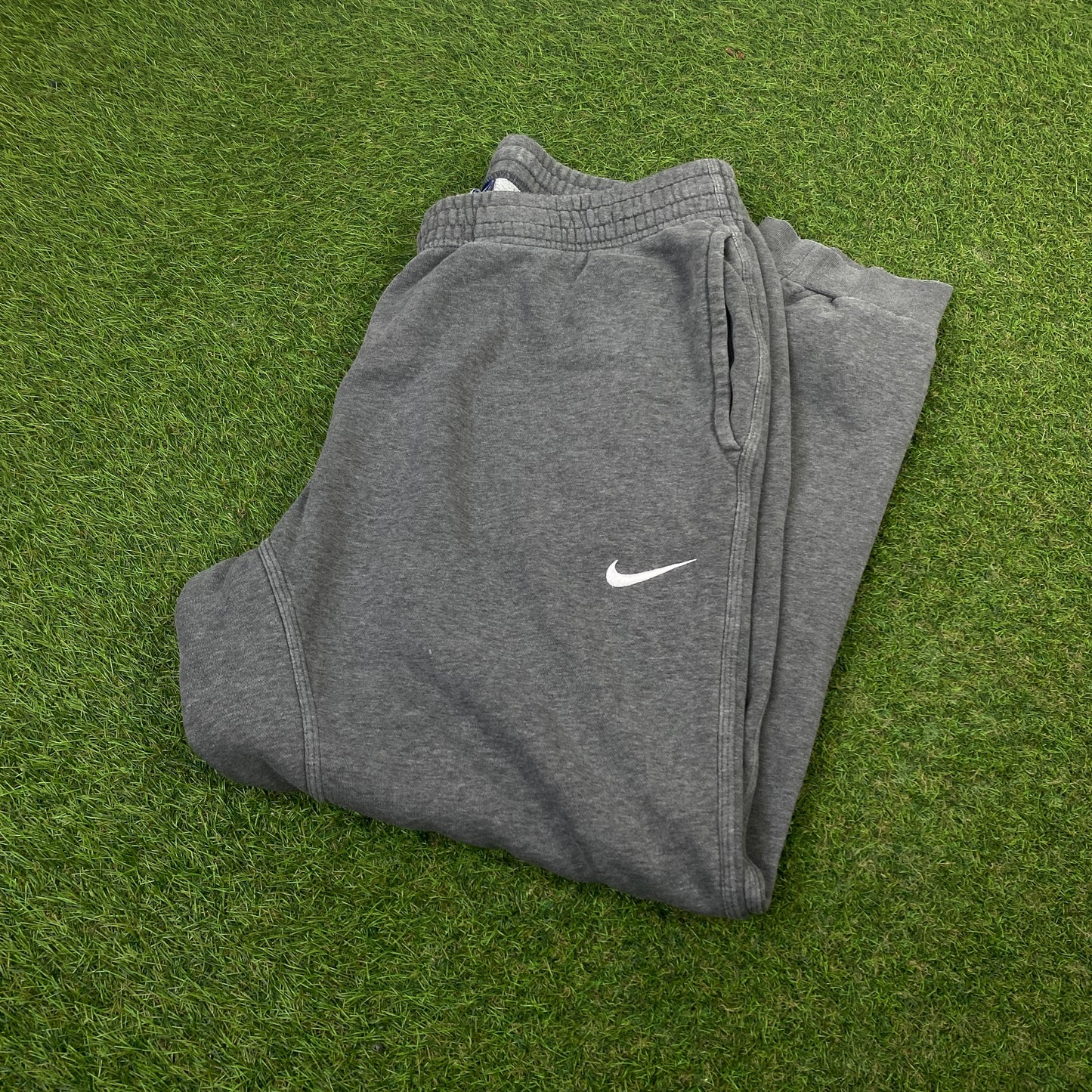 00s Nike Cotton Joggers Grey XL