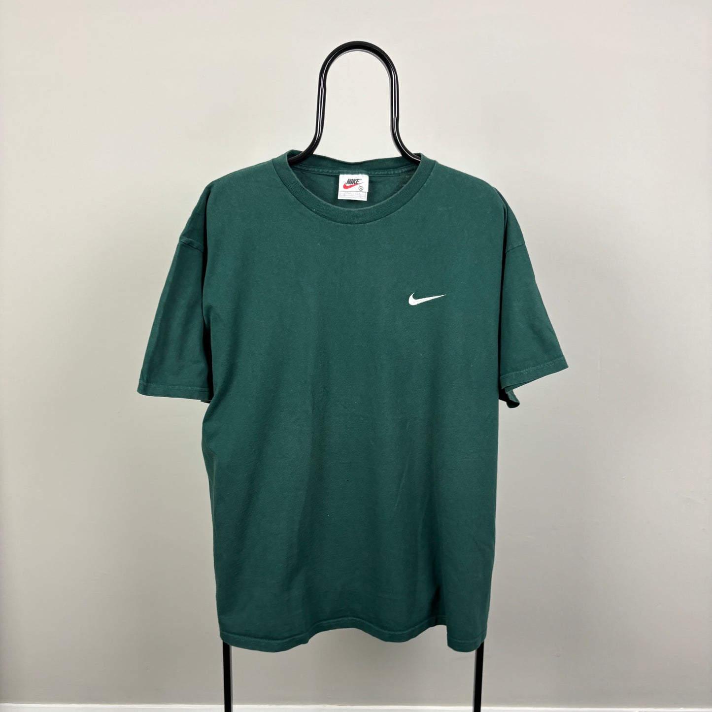 90s Nike Heavyweight T-Shirt Green XL