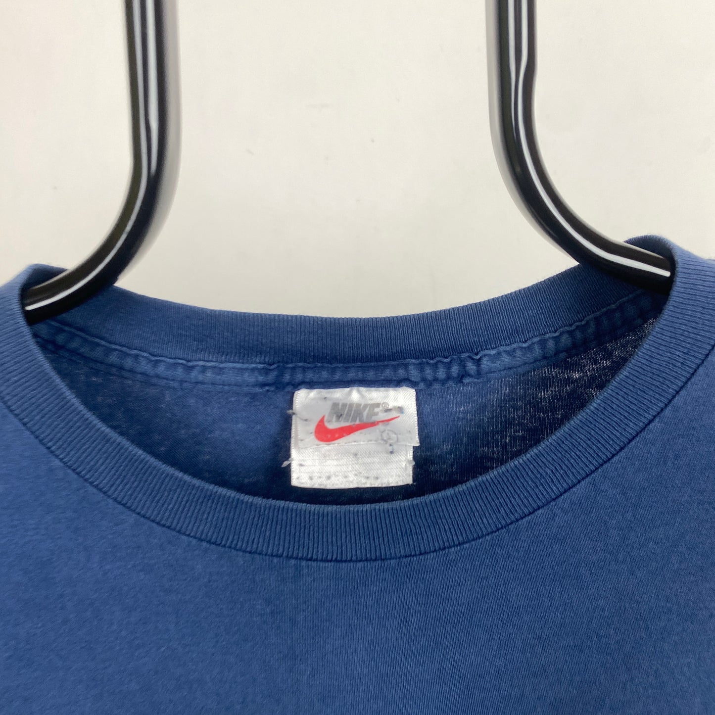 90s Nike Shirt T-Shirt Blue Large