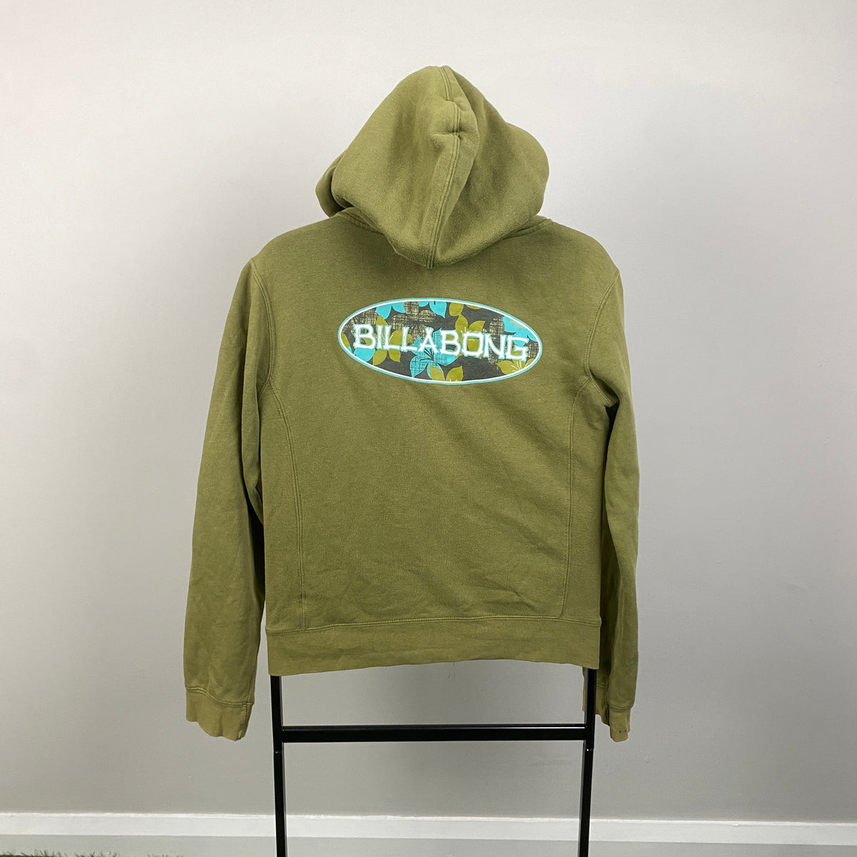 90s Billabong Hoodie Green Women’s Large