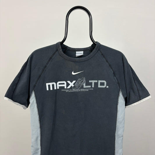 00s Nike Air Max Raglan T-Shirt Black Medium