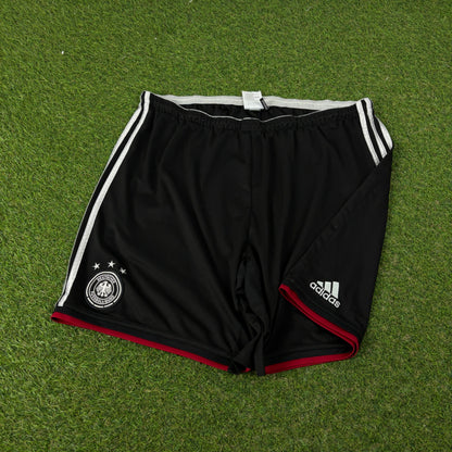 00s Adidas Bayern Munich Football Shorts Black Large