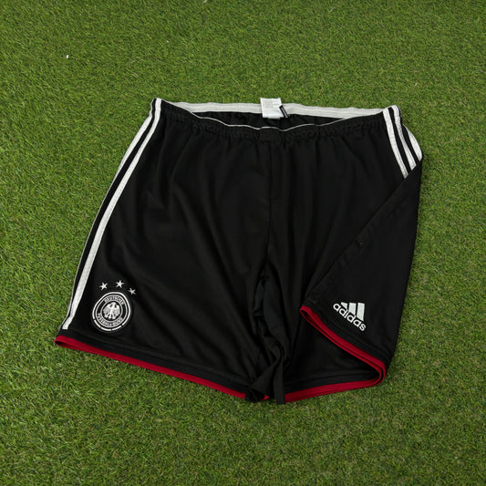 00s Adidas Bayern Munich Football Shorts Black Large