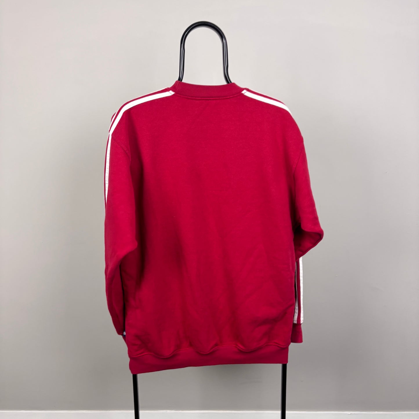 90s Adidas Sweatshirt Red XL