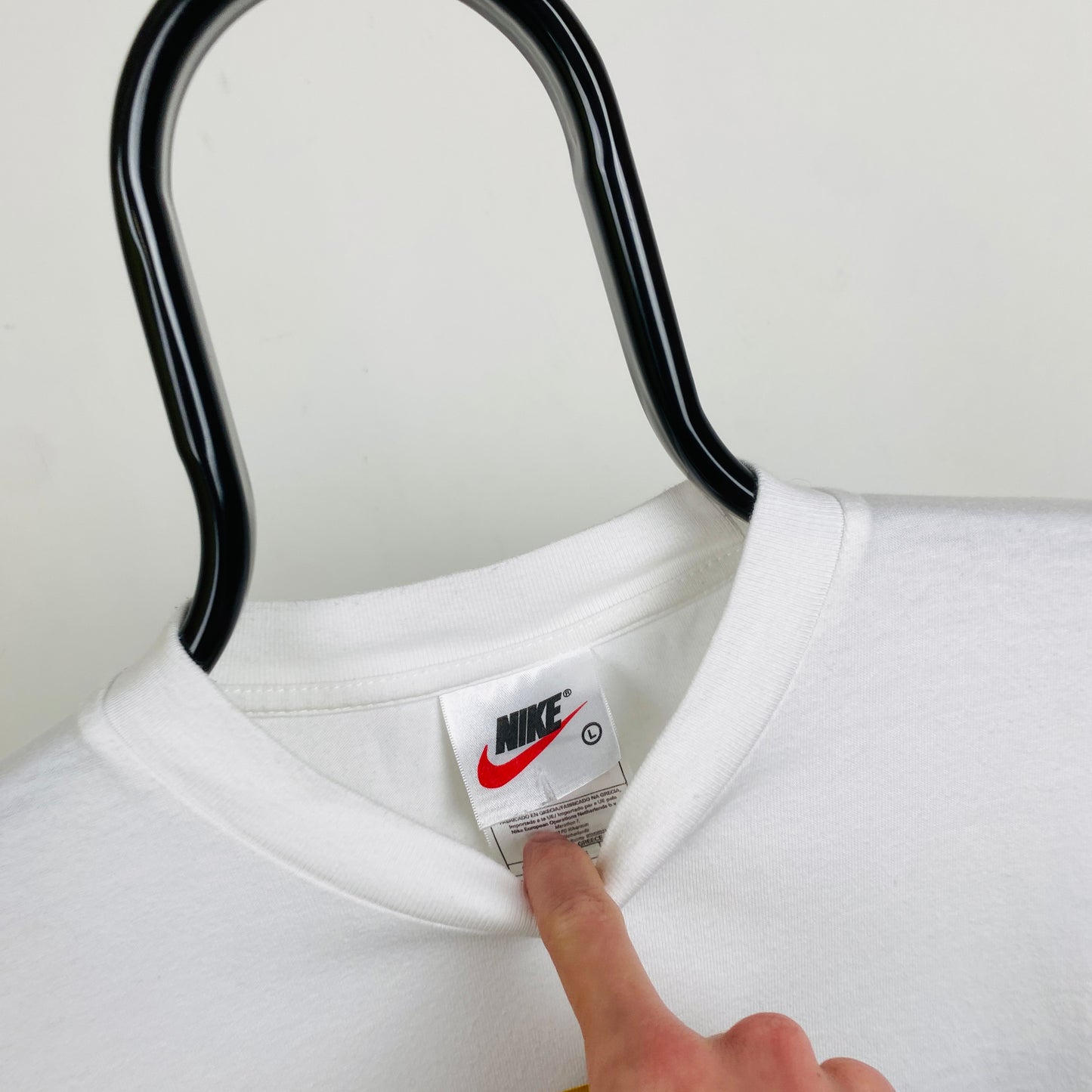 90s Nike Challenge Court T-Shirt White Womens Large