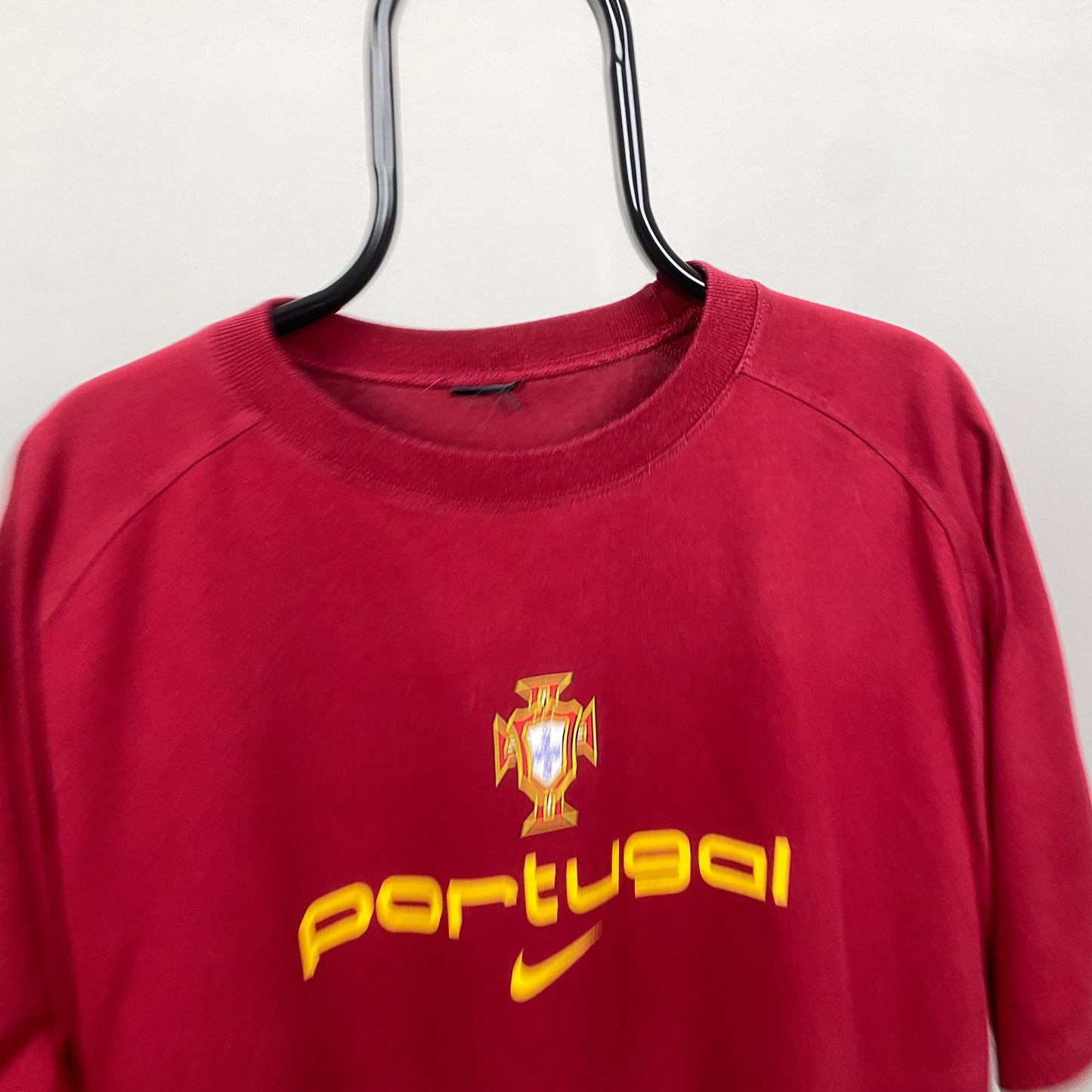 90s Nike Portugal T-Shirt Red XL