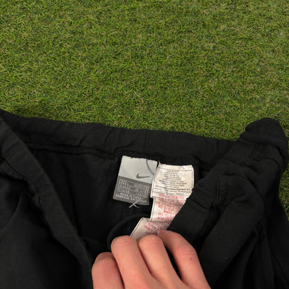 00s Nike Cotton Stretchy Shorts Black Large