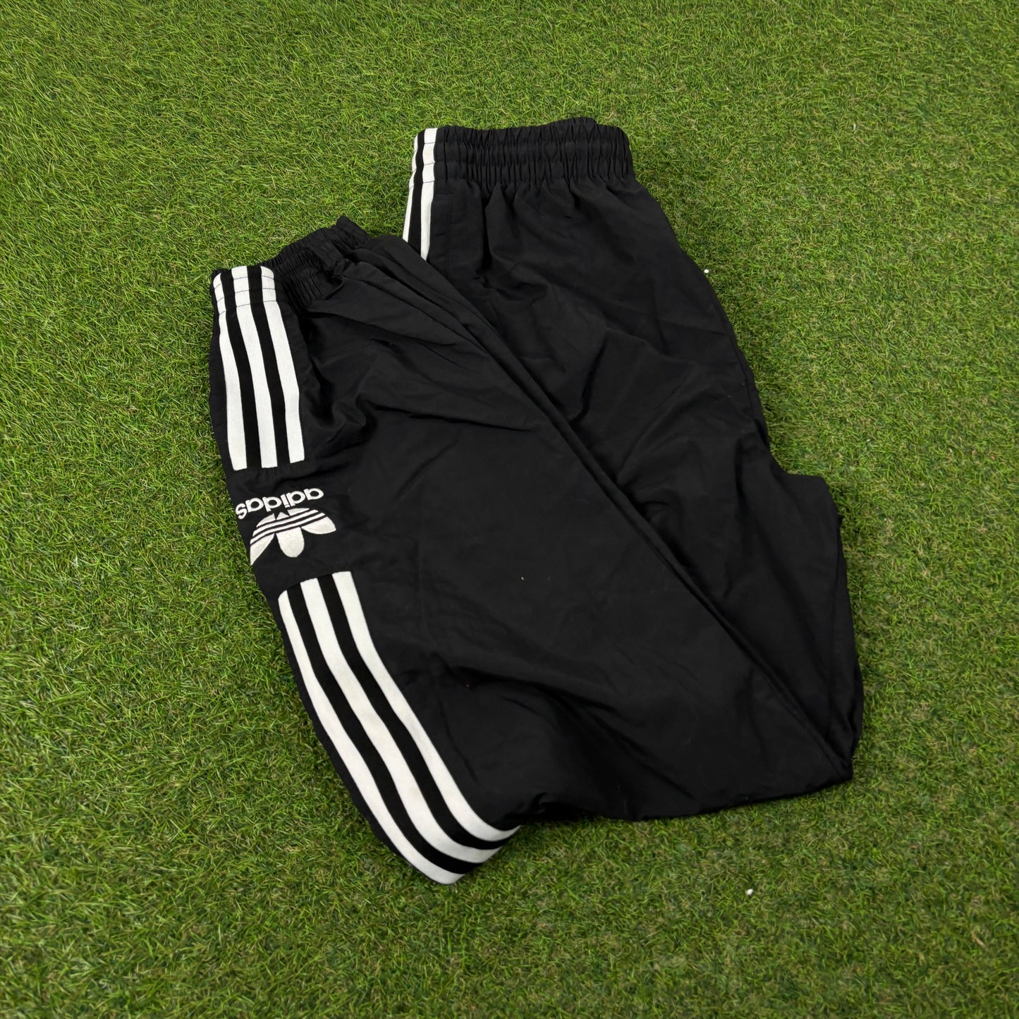 00s Adidas Piping Joggers Black Small