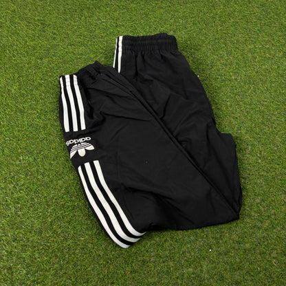 00s Adidas Piping Joggers Black Small