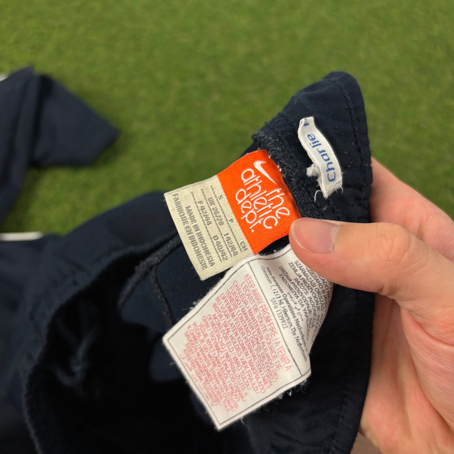 00s Nike Piping Joggers Blue Small