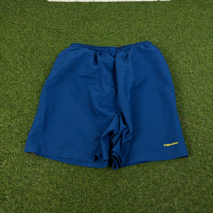 90s Nike Barcelona Football Shorts Blue Medium