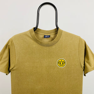 Retro 90s Stussy T-Shirt Brown Small