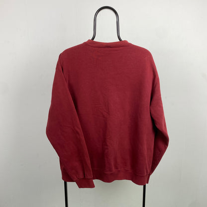 90s Nike Sweatshirt Red Large