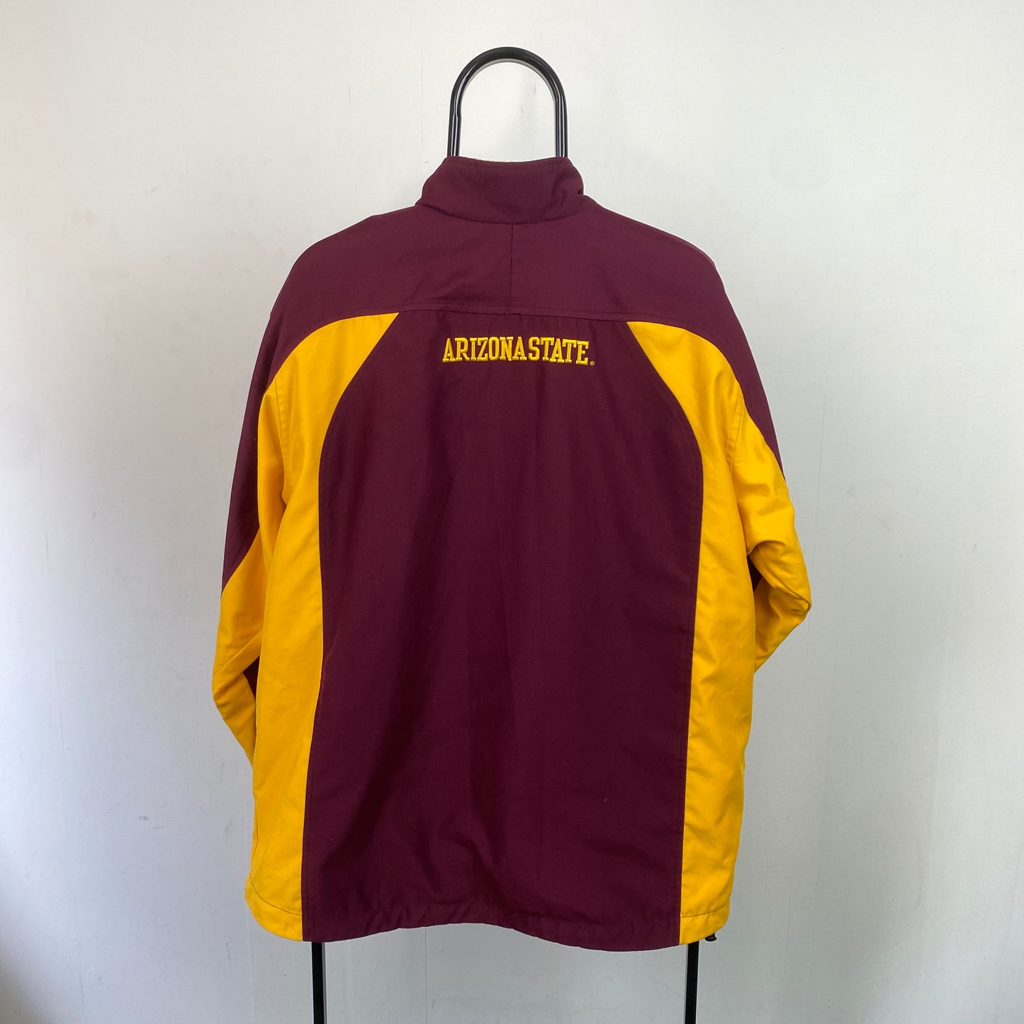 00s Nike Arizona State Reversible Fleece Jacket Red Large