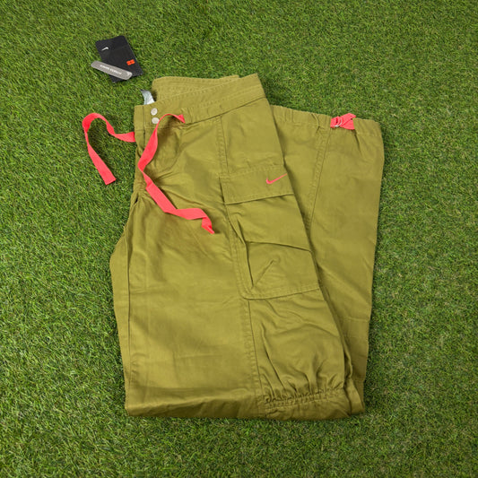 00s Nike Cargo Trousers Joggers Green Women’s XS