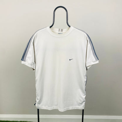 00s Nike Piping T-Shirt White Large