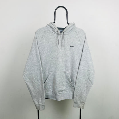 00s Nike Heavyweight Hoodie Grey Medium